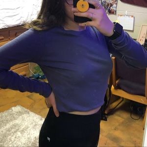 long sleeve crew neck